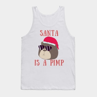 Santa is a pimp Tank Top